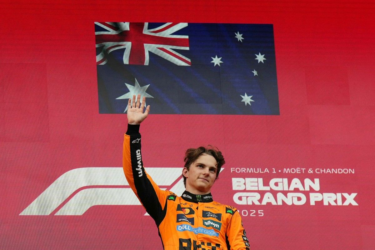 Oscar Piastri Belgian Grand Prix