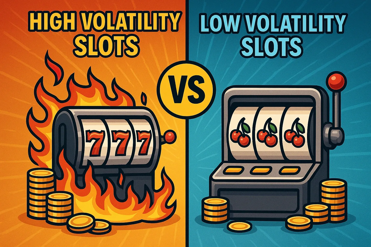High Volatility Slots vs Low Volatility Slots