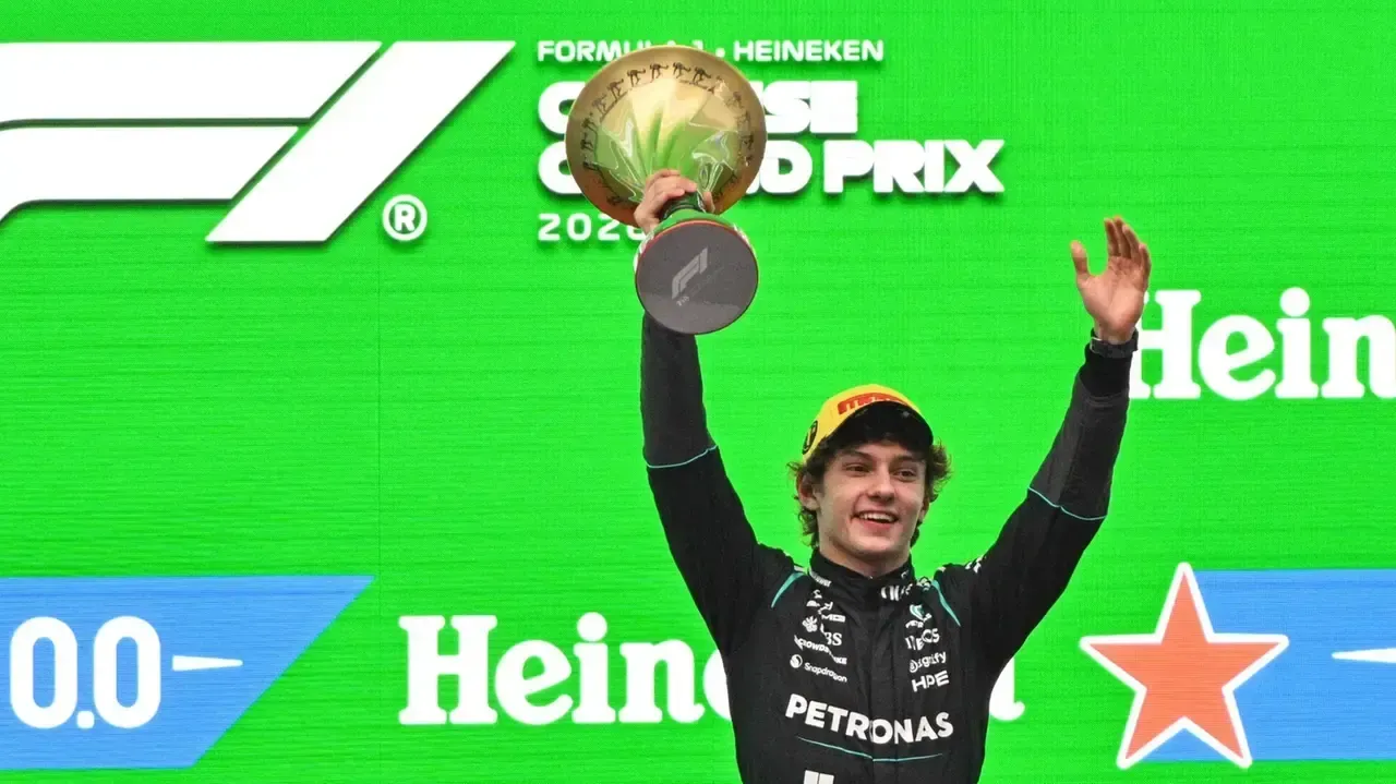 Kimi Antonelli win F1 Chinese GP 