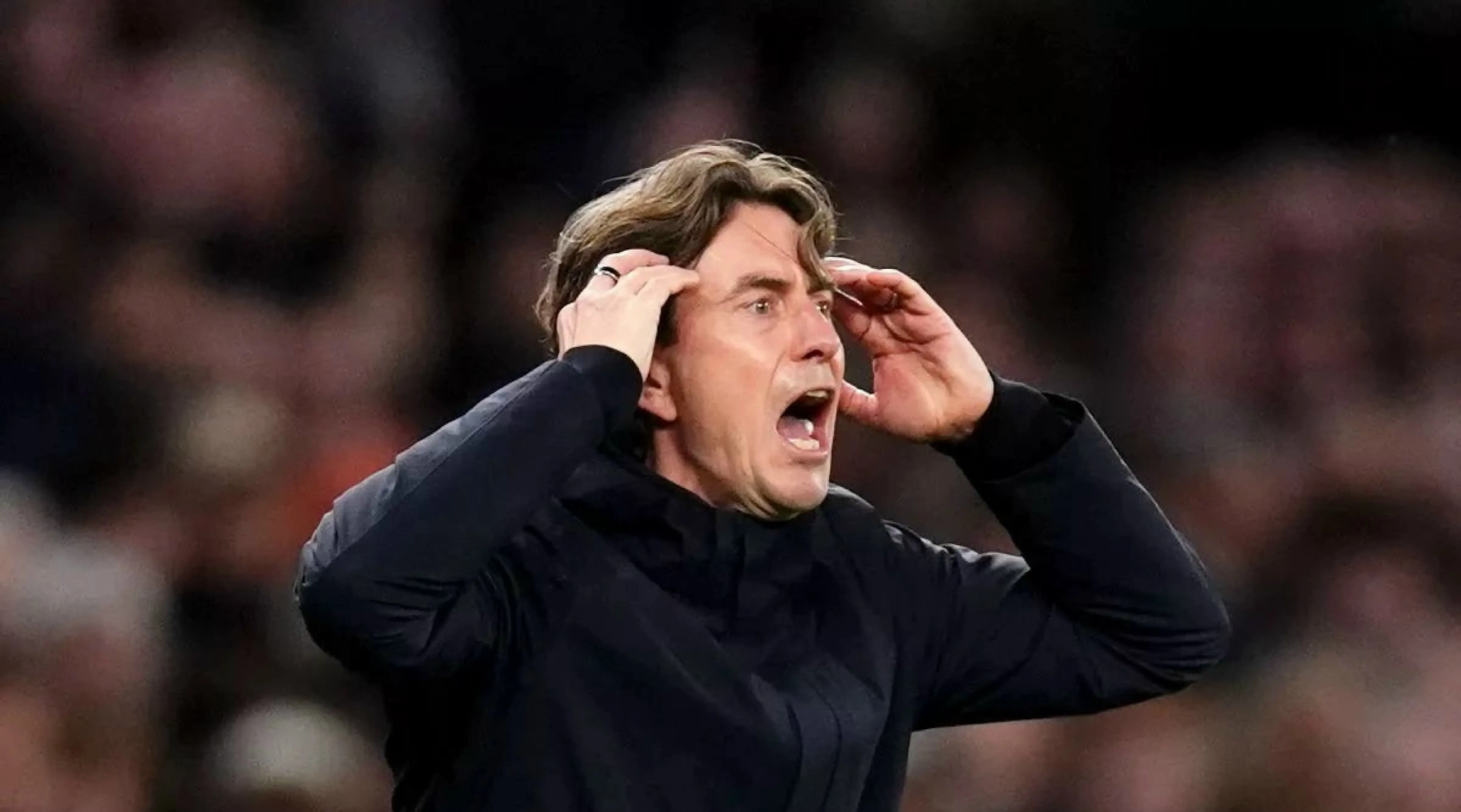 Thomas Frank was booed and heard chants calling for his dismissal.